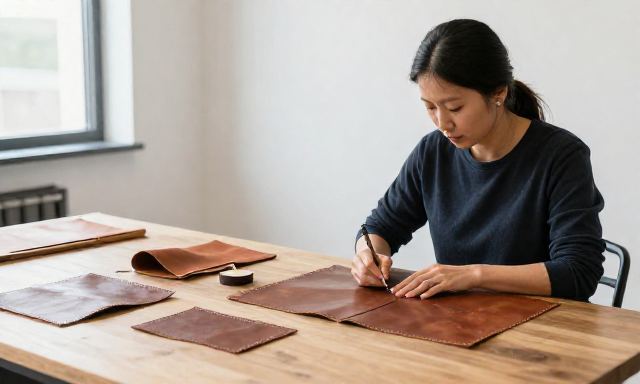 40대여자취미 관련 이미지 - 40대여자취미, 가죽 공예로 찾는 나만의 속도와 기록